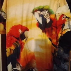 5X Tropical Parrot T shirt